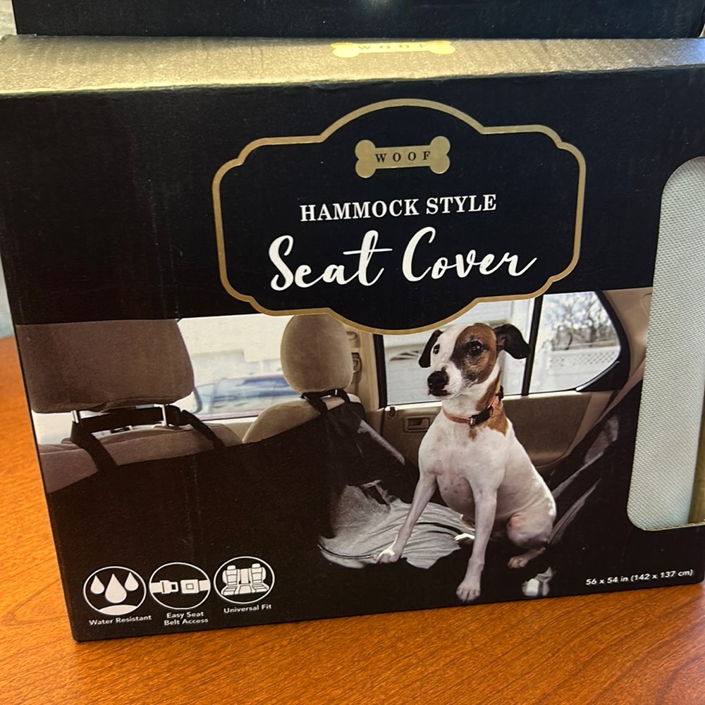 New Dog Seat Cover
